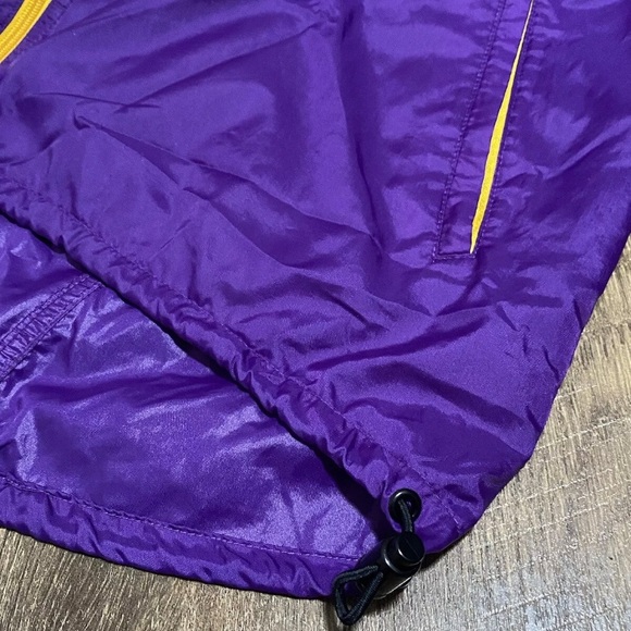 Vintage 90s Nike Windbreaker Track Jacket Adult Size L/XL Zip Back Pouch Running - Picture 7 of 13